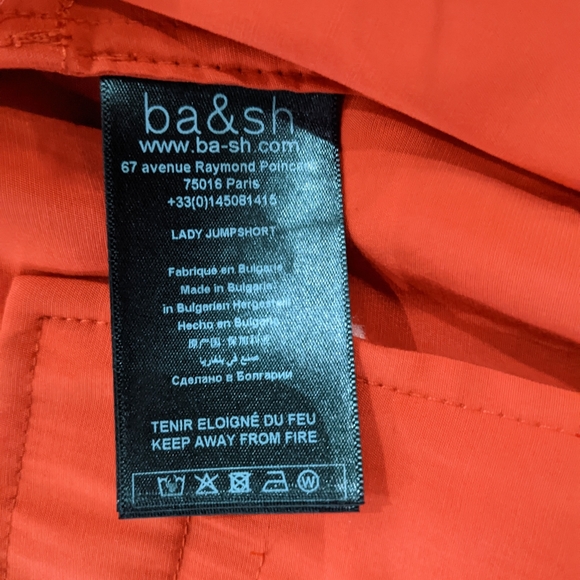 BNWT Ba&sh Calia Romper - Ruby - Picture 13 of 16